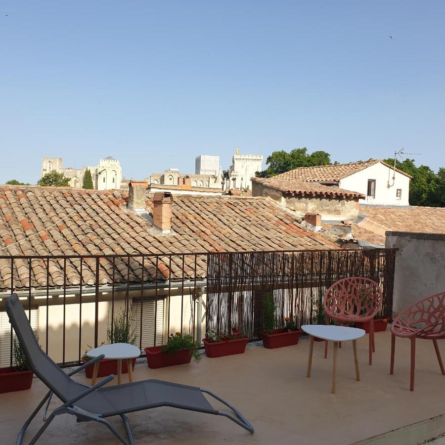 Maison Intra Muros, Terrasses Avec Vue Jaccuzzi Et Garage アヴィニョン エクステリア 写真